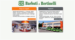 Desktop Screenshot of barbutiebertinelli.com